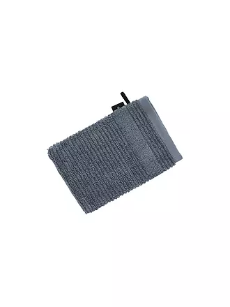 VOSSEN | Waschhandschuh TOMORROW 22x16m Dunkelgrau | 